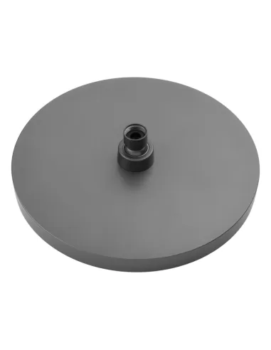 Лійка тропічний душ Kroner Element 2801562923Z-5301, 250х250х63 мм, кругла, чорний