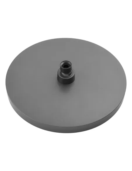 Лейка тропический душ Kroner Element 2801562923Z-5301, 250х250х63 мм, круглая, черный