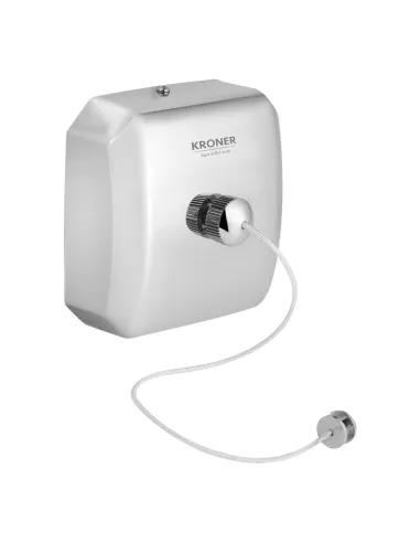 Сушилка для одежды Kroner KRP Graz - C02, электрическая, 89х89х35 мм, цинк, хром