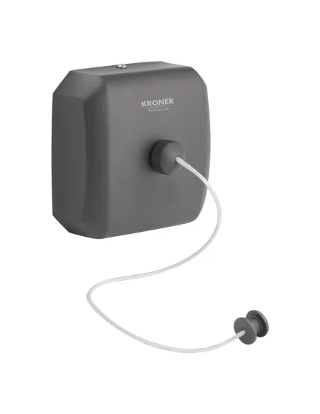 Сушилка для одежды Kroner KRP Graz - GRP02, электрическая, 89х89х35 мм, цинк, черный