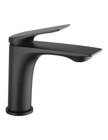 Змішувач для умивальника Kroner KRP Graz - SCH010, одноважільний, чорний