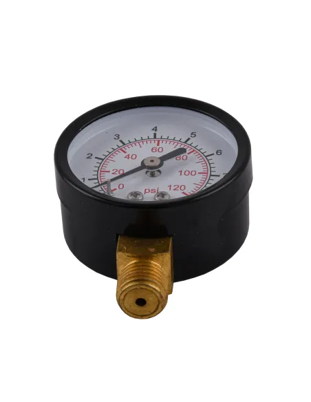 Манометр Optima 8 атмосфер 50 мм с задним подключением
