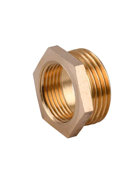 Футорка Optimum LF543S 1 х 3/4 дюйма НВ, латунная