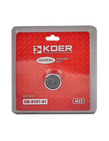 Аэратор для смесителя Koer KB-0101-01 М-22 Neoperl Cascade SLC