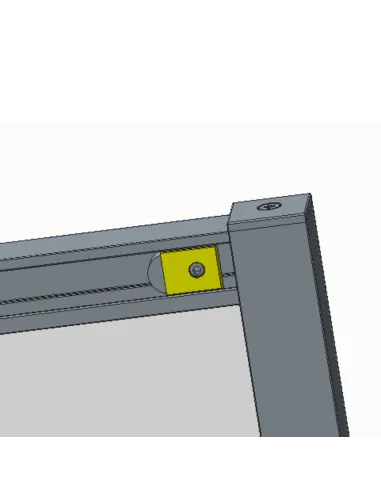 Душова кабіна без піддону Koer SR SC10-90x90x195-TR-07, квадратна, графіт