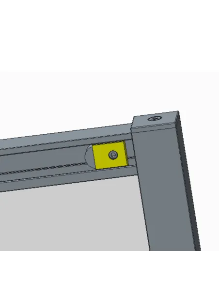 Душова кабіна без піддону Koer SR SC10-90x90x195-TR-07, квадратна, графіт