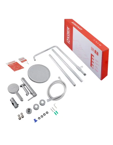 Душевая система Koer KB-56029-01 с изливом, хром