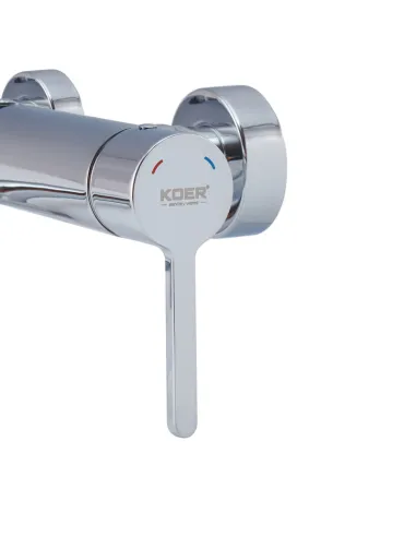 Душевая система Koer KB-56029-01 с изливом, хром