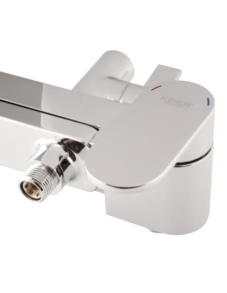 Душевая система Koer KB-56030-01 с изливом, хром
