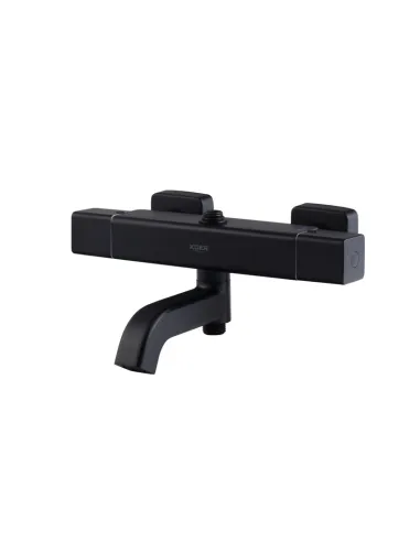 Душевая система Koer KB-57038-05 с термостатом, черный
