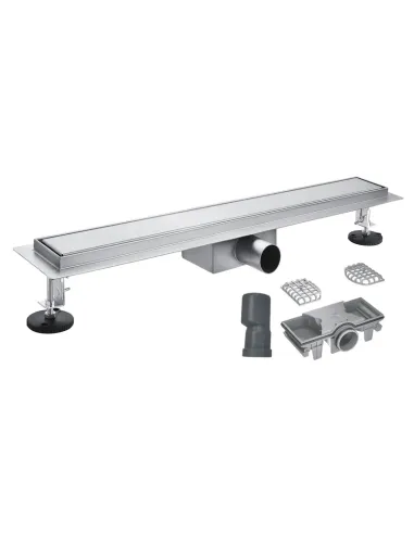 Душевой линейный трап Koer FD30-70x1200, нержавеющая сталь