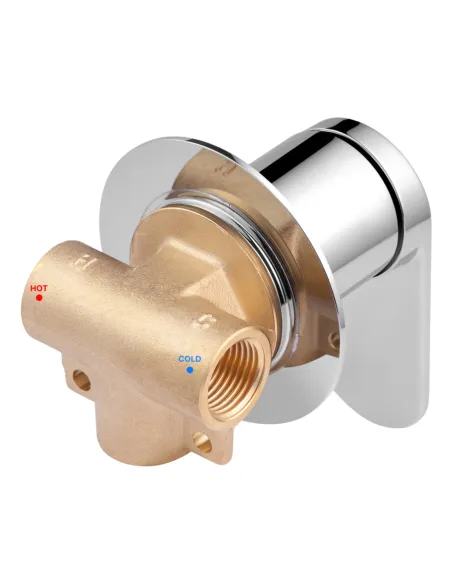 Смеситель для душа Kroner Element 211433-0101 скрытого монтажа, однорычажный