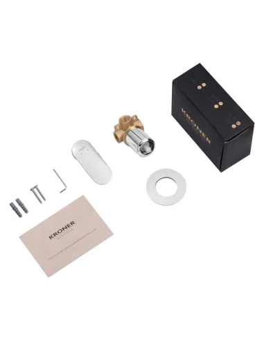 Смеситель для душа Kroner Element 211433-0101 скрытого монтажа, однорычажный