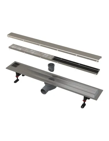 Душевой трап Alcaplast APZ13-Double9-850, мокрый затвор