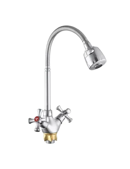 Смеситель для кухни Wezer VRL425-12, двухвентильный