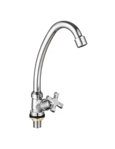 Монокран для умывальника Wezer VRL1012, хром