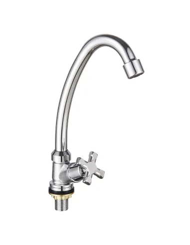 Монокран для умывальника Wezer VRL1012, хром
