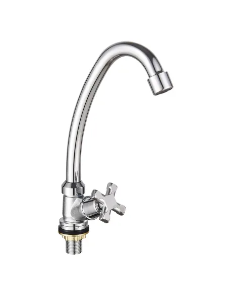 Монокран для умивальника Wezer VRL1012, хром