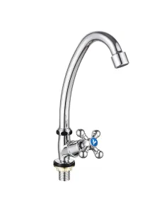 Монокран для умывальника Wezer VRL1112, хром