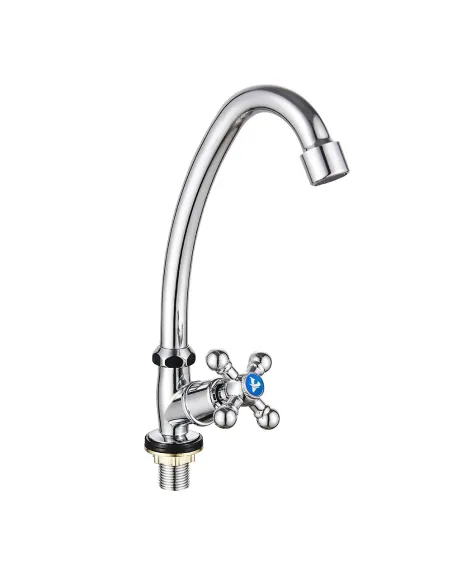 Монокран для умывальника Wezer VRL1112, хром
