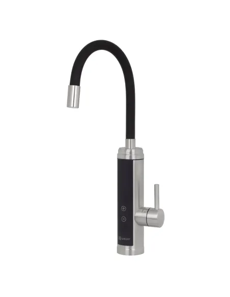 Смеситель для умывальника с проточным водонагревателем Wezer SDS-G9TC, 3.3 кВт, нержавеющая сталь