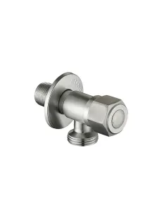 Приборный кран угловой Wezer SOL21B-16 1/2 x 3/4 дюйма