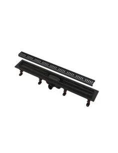 Душевой трап Alcaplast APZ10Black-850M, мокрый затвор