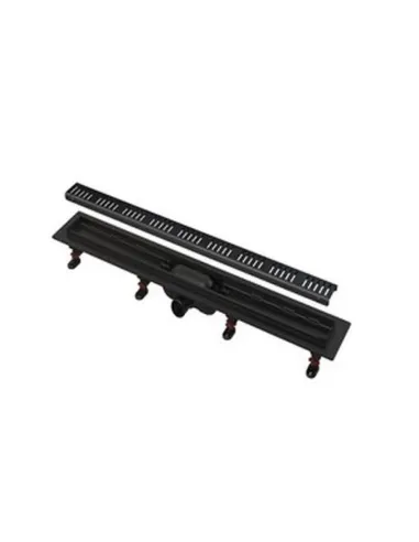 Душовий трап Alcaplast APZ10Black-850M, мокрий затвор