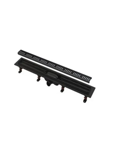 Душовий трап Alcaplast APZ10Black-850M, мокрий затвор