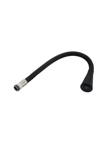 Излив гибкий для смесителя Wezer WKC-060-BLACK