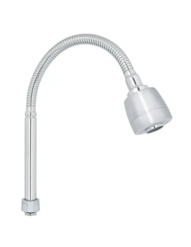 Излив гибкий для смесителя Wezer WZK-009, рефлекторный, с душевой насадкой