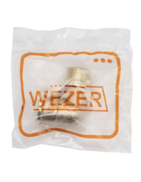 Уголок латунный Wezer 1/2 дюйма ВН