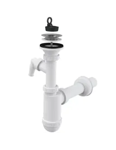 Сифон для умывальника Alcaplast A41Р 50/40 мм