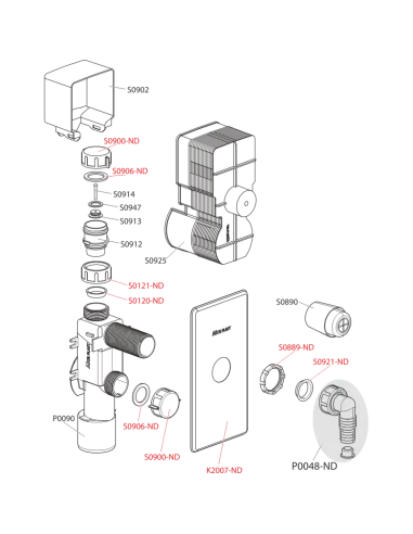 Сифон для пральної машини Alcaplast APS3P
