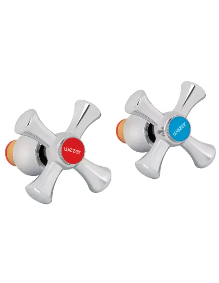 Кран-букса для змішувача Wezer SET-001 з ручкою, 2 шт