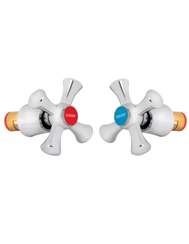 Кран-букса для змішувача Wezer SET-001 з ручкою, 2 шт