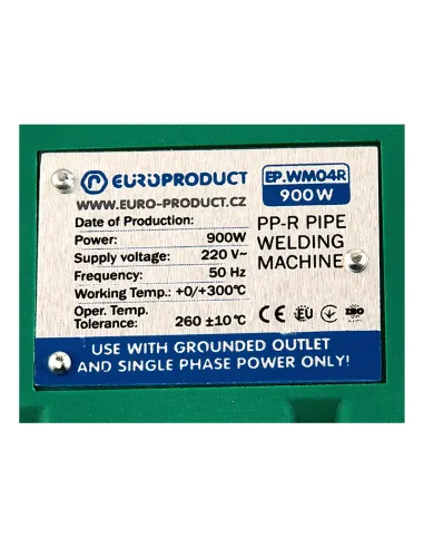 Паяльник для пластиковых труб Europroduct EP.WM04R, 20-32 мм