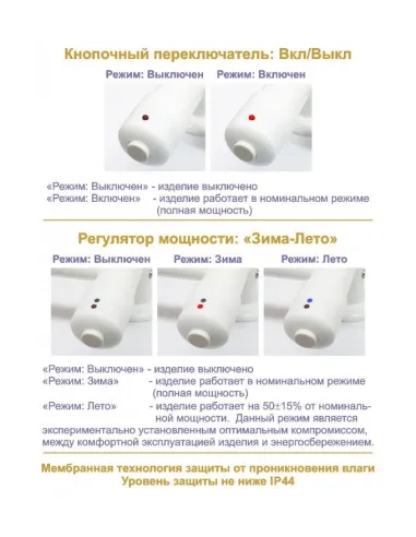 Сушка для рушників електрична Теплий Світ Прем`єра 224 - 3