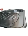 Мийка кухонна металева прямокутна Romzha Luca Textura, 450х670х190 мм - 3