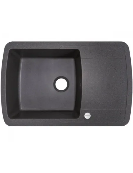 Мойка кухонная каменная Adamant Optimaks 500х780 мм, прямоугольная, серая - 1