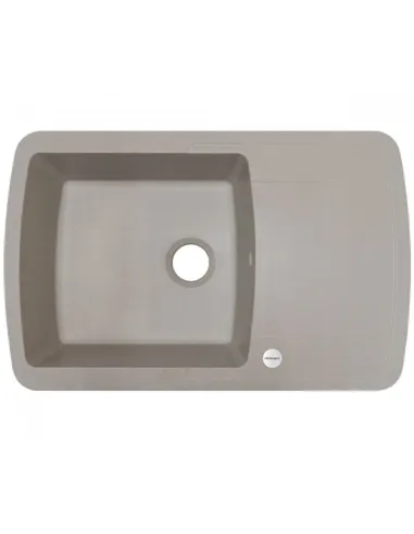 Мийка кухонна кам`яна Adamant Optimaks 500х780 мм, прямокутна, світло-бежева - 1