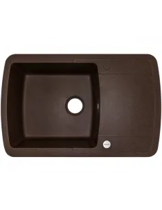 Мийка кухонна кам`яна Adamant Optimaks 500х780 мм, прямокутна, мокко - 1
