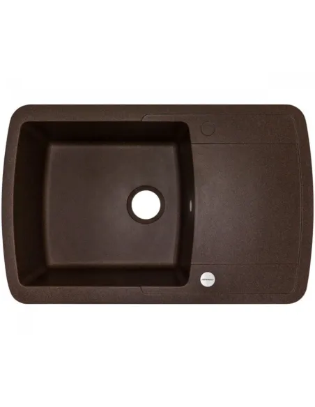 Мийка кухонна кам`яна Adamant Optimaks 500х780 мм, прямокутна, мокко - 1