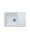Мийка кухонна кам`яна Adamant Slim 435х620 мм, прямокутна, біла - 2