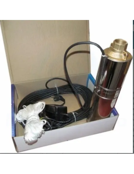 Центробежный скважинный насос Водолей БЦПЭ 0.32-63У, 1 кВт, кабель 40 метров - 3