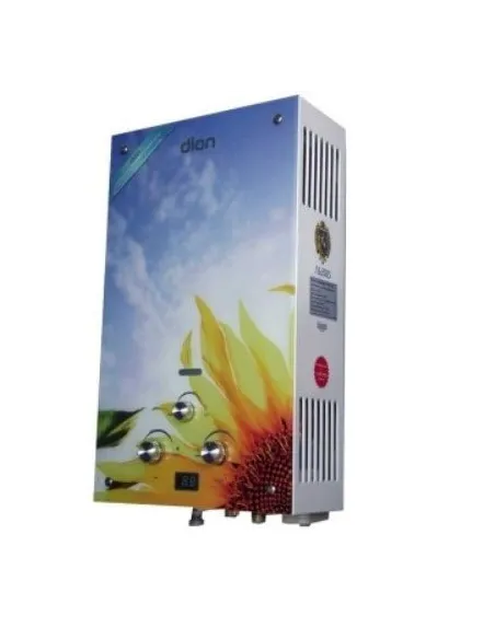 Колонка газовая Дион Фото-панель JSD 10 подсолнух, дымоходная - 2