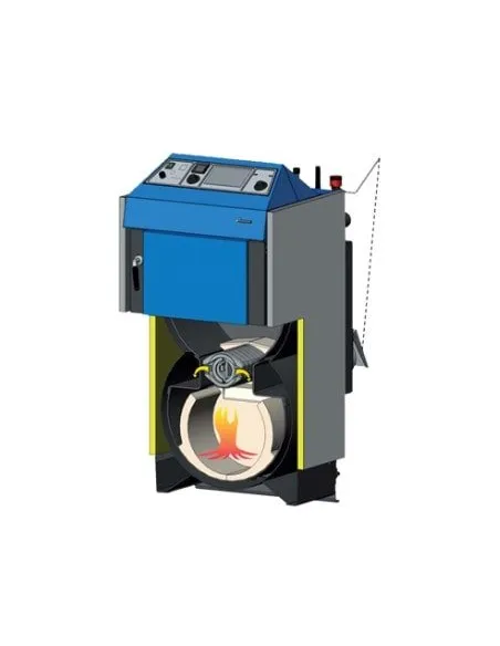 Котел твердопаливний Atmos DC 70 S піролізний, з вентилятором - 1