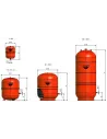 Расширительный бачок Zilmet Сal-pro 600 литров для систем отопления - 1
