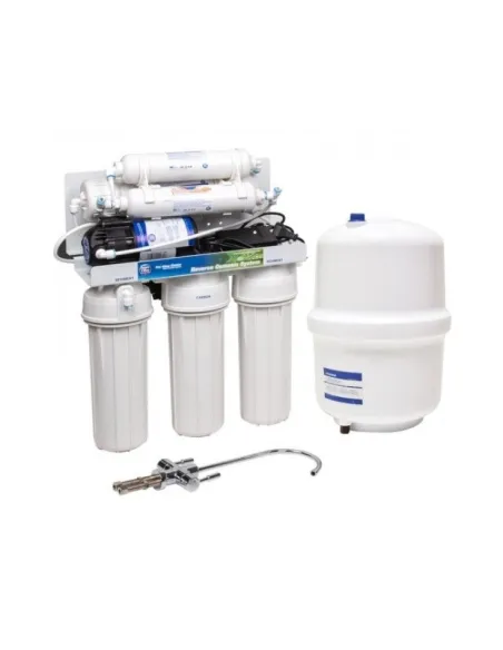 Фильтр обратного осмоса Aquafilter RP-RO6-75, 6 степеней очистки, с помпой - 1