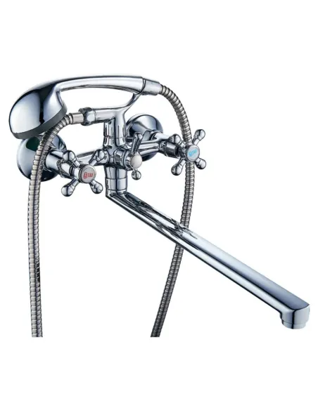 Змішувач для ванни Tau VD-5C261C (350 мм, вбудований дивертор кульовий) - 1